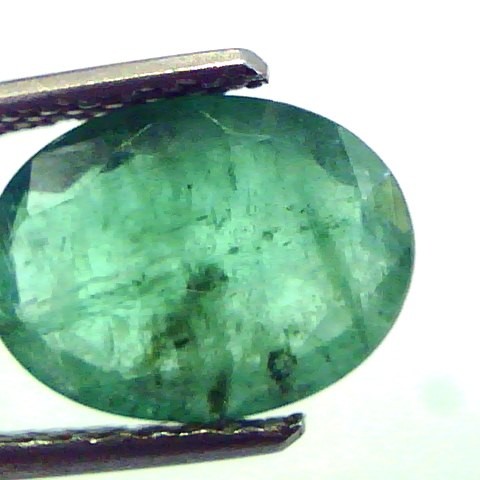 2.64 Ct Untreated Natural Zambian Emerald Gemstone