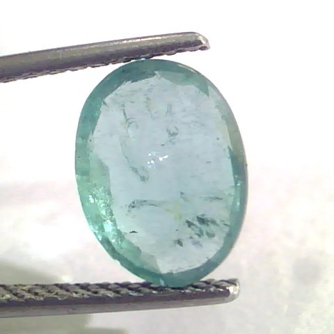2.72 Ct Untreated Natural Zambian Emerald Gemstone Panna Gems
