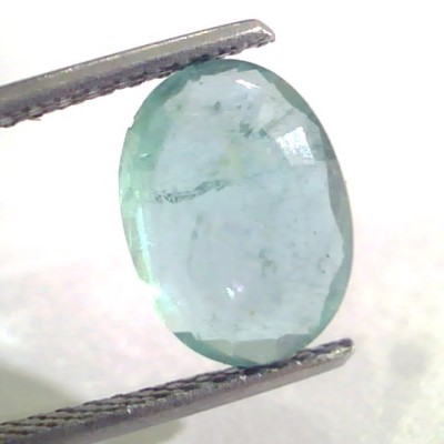 2.72 Ct Untreated Natural Zambian Emerald Gemstone Panna Gems