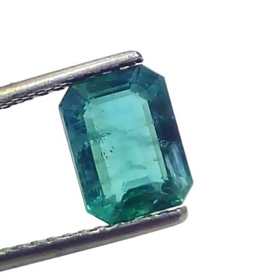 2.72 Ct GII Certified Untreated Natural Zambian Emerald Panna AAA 2.72 Ct GII Certified Untreated Natural Zambian Emerald Panna AAA