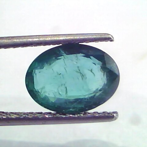 2.72 Ct IGI Certified Untreated Natural Zambian Emerald Gemstone AAA