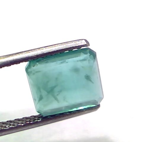 2.74 Ct Untreated Natural Zambian Emerald Gemstone Panna Gems