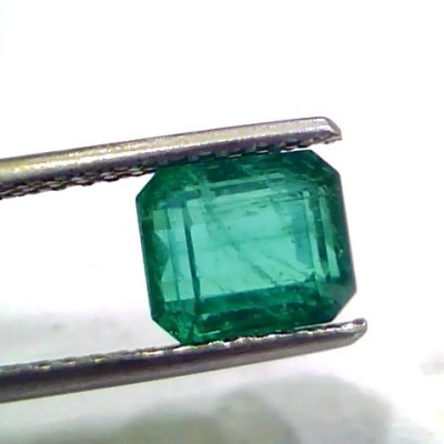 2.73 Ct Untreated Natural Zambian Emerald Gemstone Panna Gems AAAAA