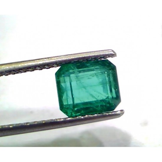 2.73 Ct Untreated Natural Zambian Emerald Gemstone Panna Gems AAAAA
