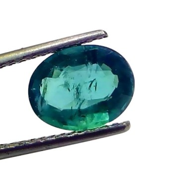 2.73 Ct GII Certified Untreated Natural Zambian Emerald Panna AAA 2.73 Ct GII Certified Untreated Natural Zambian Emerald Panna AAA