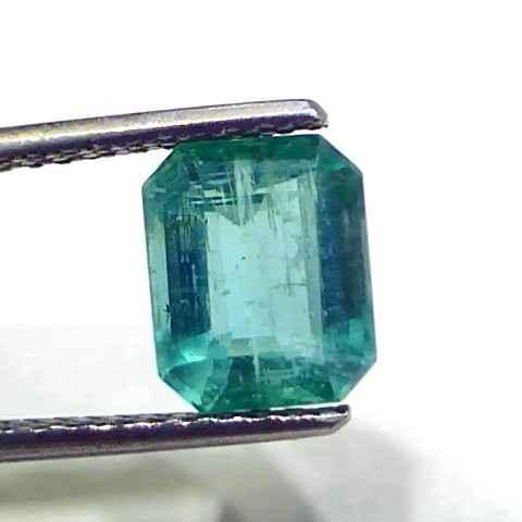2.73 Ct GII Certified Untreated Natural Zambian Emerald Gems AAAAA