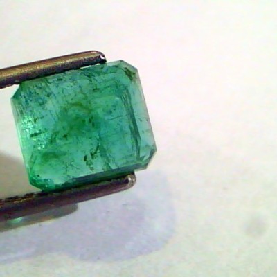 2.80 Ct Unheated Untreated Natural Zambian Emerald Gemstone AA