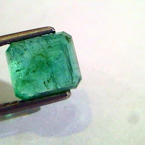 2.80 Ct Unheated Untreated Natural Zambian Emerald Gemstone AA