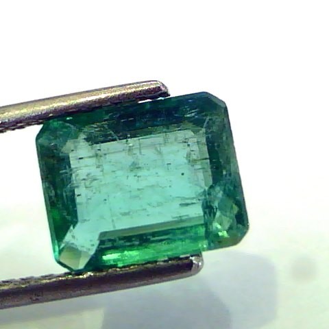 2.75 Ct Unheated Untreated Natural Zambian Emerald AAA