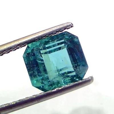 2.75 Ct IGI Certified Untreated Natural Zambian Emerald Gemstone AAA