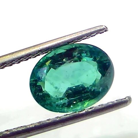 2.75 Ct IGI Certified Untreated Natural Zambian Emerald Gemstone AAA