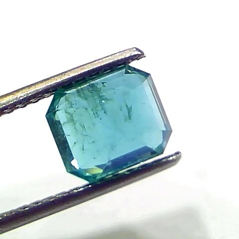 2.75 Ct IGI Certified Untreated Natural Zambian Emerald Gemstone AAA