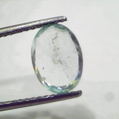 2.76 Ct GII Certified Untreated Natural Colombian Emerald Gemstone