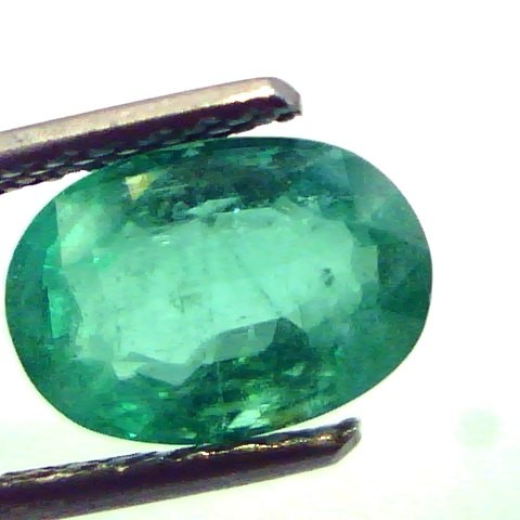 2.77 Ct Unheated Untreated Natural Colombian Emerald AAA