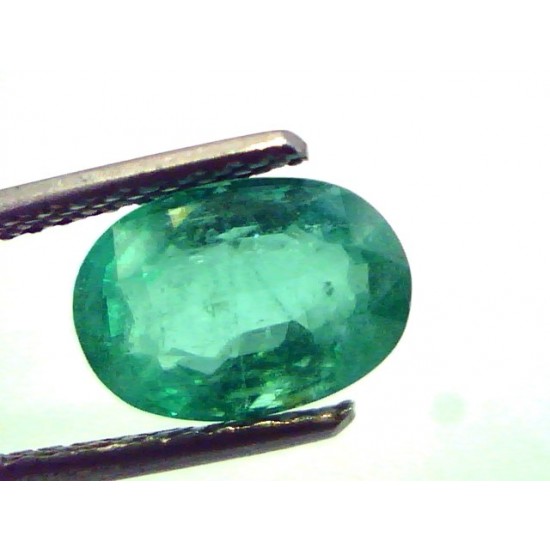 2.77 Ct Unheated Untreated Natural Colombian Emerald AAA