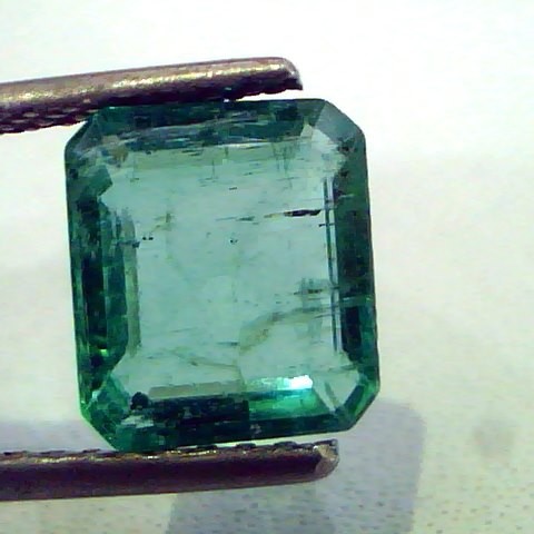 2.77 Ct Unheated Untreated Natural Colombian Emerald Gemstone