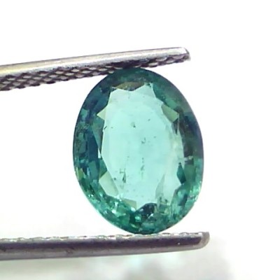 2.78 Ct GII Certified Untreated Natural Zambian Emerald Gems AAAAA