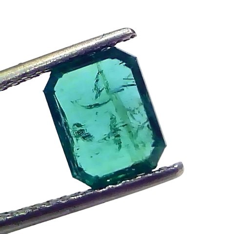 2.78 Ct GII Certified Untreated Natural Zambian Emerald Panna AAA 2.78 Ct GII Certified Untreated Natural Zambian Emerald Panna AAA