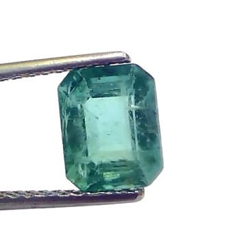 2.78 Ct GII Certified Untreated Natural Zambian Emerald Panna Gems 2.78 Ct GII Certified Untreated Natural Zambian Emerald Panna Gems