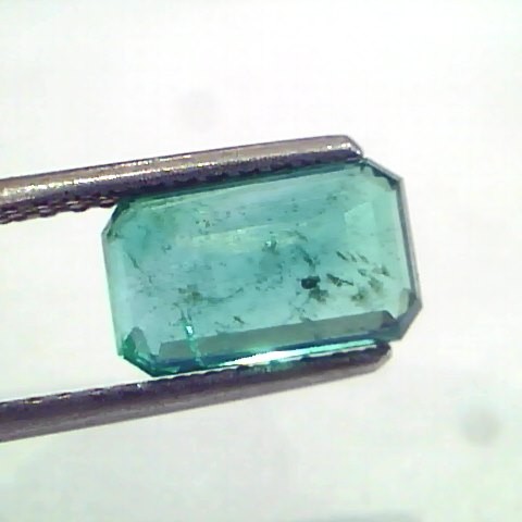 2.78 Ct IGI Certified Untreated Natural Zambian Emerald Gemstone AAA