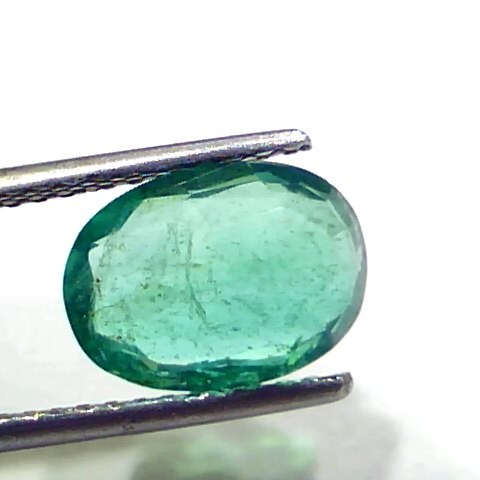 2.79 Ct GII Certified Untreated Natural Zambian Emerald Gems AAAA