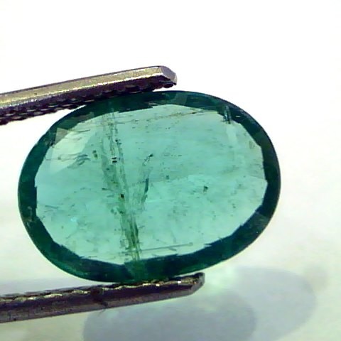2.80 Ct Unheated Untreated Natural Zambian Emerald AAA