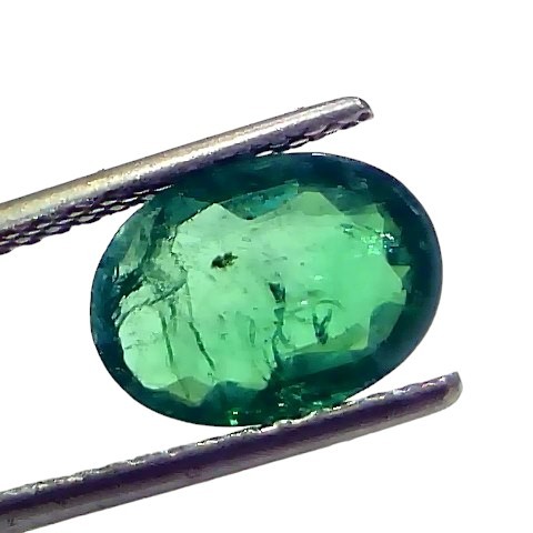 2.81 Ct GII Certified Untreated Natural Zambian Emerald Panna AAA