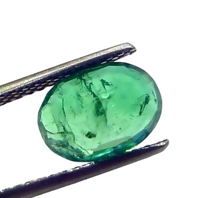 2.81 Ct GII Certified Untreated Natural Zambian Emerald Panna AAA