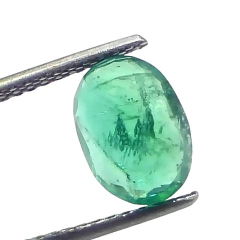 2.81 Ct GII Certified Untreated Natural Zambian Emerald Panna AAA 2.81 Ct GII Certified Untreated Natural Zambian Emerald Panna AAA