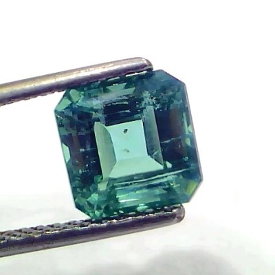 2.82 Ct GII Certified Untreated Natural Zambian Emerald Gemstone AAAAA