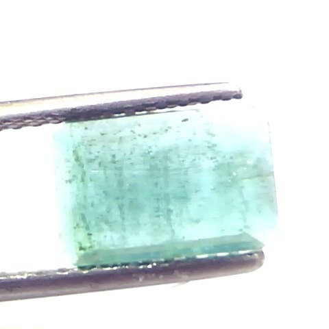 2.85 Ct Certified Untreated Natural Zambian Emerald Gemstone