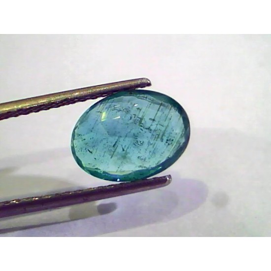 2.82 Ct Untreated Natural Zambian Emerald Gemstone Panna