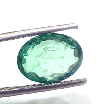 2.84 Ct GII Certified Untreated Natural Zambian Emerald Gems AAAAA