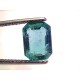 2.84 Ct GII Certified Untreated Natural Zambian Emerald Gemstone Panna AA
