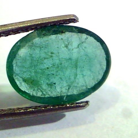 2.95 Ct Unheated Untreated Natural Zambian Emerald Panna Gems