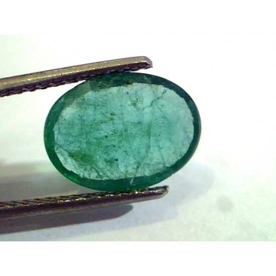 2.95 Ct Unheated Untreated Natural Zambian Emerald Panna Gems