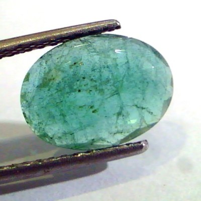 2.95 Ct Unheated Untreated Natural Zambian Emerald Panna Gems