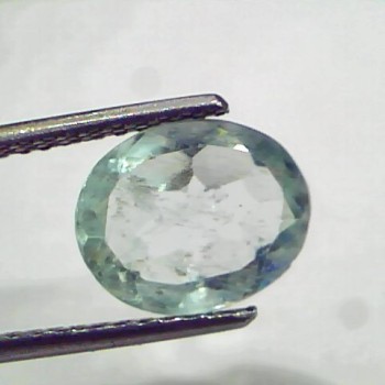 2.85 Ct GII Certified Untreated Natural Colombian Emerald Gemstone