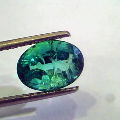 2.86 Ct Untreated Natural Zambian Emerald Gemstone Panna AA