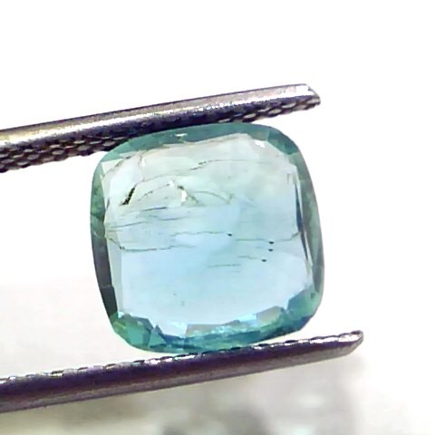 2.85 Ct GII Certified Untreated Natural Zambian Emerald Gems AAA