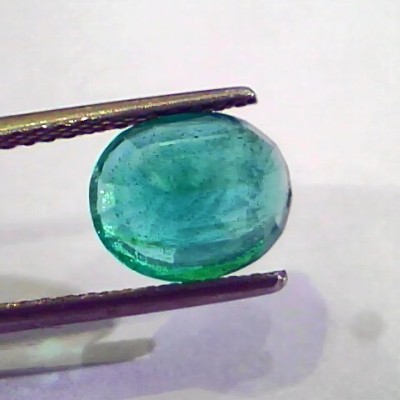 2.90 Ct Untreated Natural Zambian Emerald Gemstone Panna