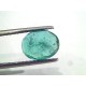 2.88 Ct Untreated Natural Zambian Emerald Gemstone Panna AAA