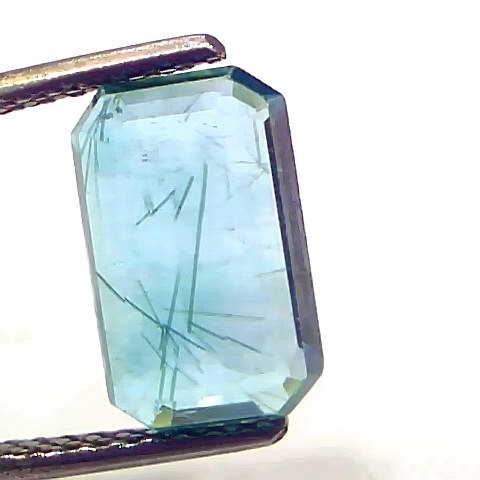 2.92 Ct Certified Untreated Natural Zambian Emerald Gemstone Panna