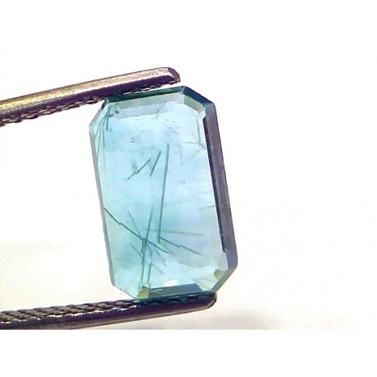 2.92 Ct Certified Untreated Natural Zambian Emerald Gemstone Panna