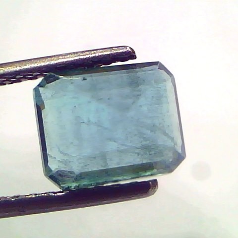 2.90 Ct Certified Untreated Natural Zambian Emerald Gemstone Panna
