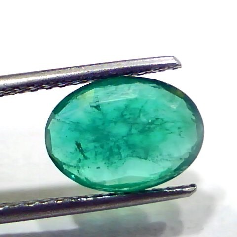 2.90 Ct GII Certified Untreated Natural Zambian Emerald Gems AAAA