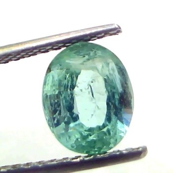 2.91 Ct GII Certified Untreated Natural Colombian Emerald Panna Gems