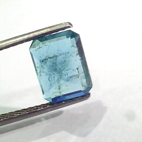 2.96 Ct Untreated Natural Zambian Emerald Gemstone Panna AAA