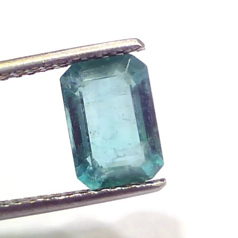 2.91 Ct GII Certified Untreated Natural Zambian Emerald Gemstone