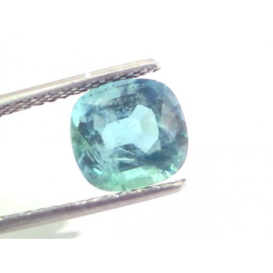 2.92 Ct Untreated Natural IGI Certified Zambian Emerald Gemstone AA